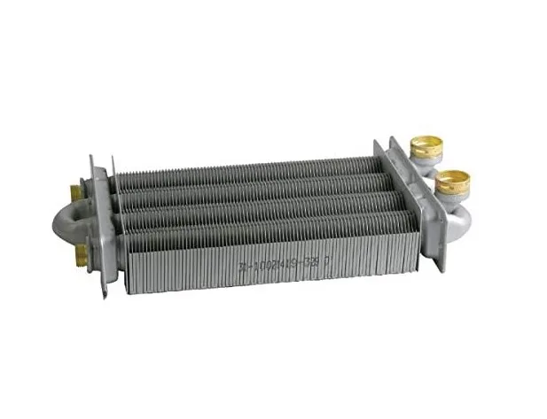 Scambiatore bitermico L=260MM caldaia Riello Caldariello 4365671, 4365998, 4364953 Beretta Ciao Option CSI R10021419 Sylber Style Uno Quadra R2310