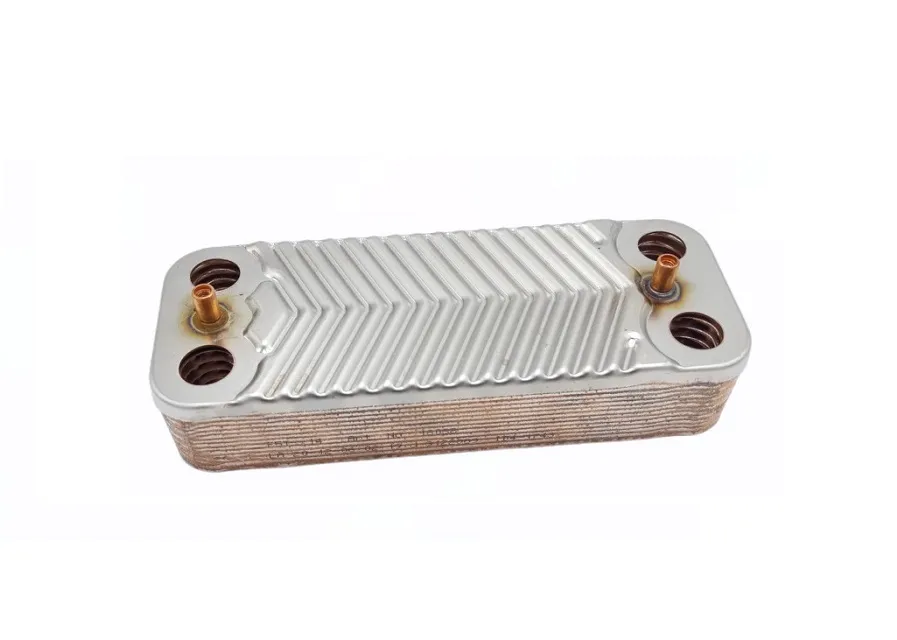 Scambiatore sanitario 14 piastre int. 148mm caldaia Termotek