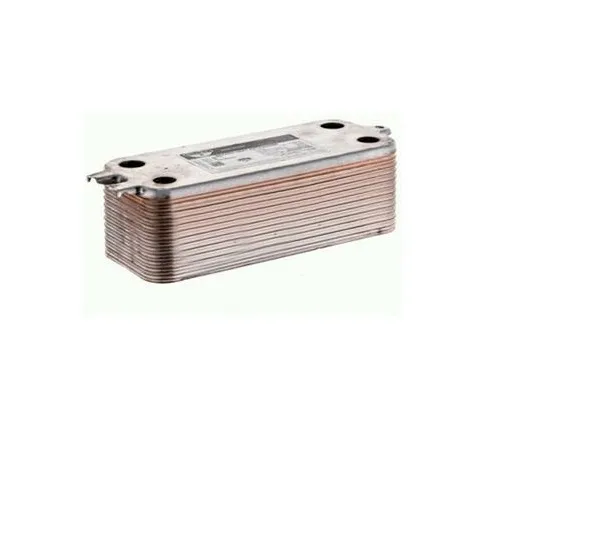 Scambiatore sanitario 24 piastre caldaia Junkers Euromaxx, Ceraclass Excellence, Cerapur Smart 87167719870, ex 87167710390