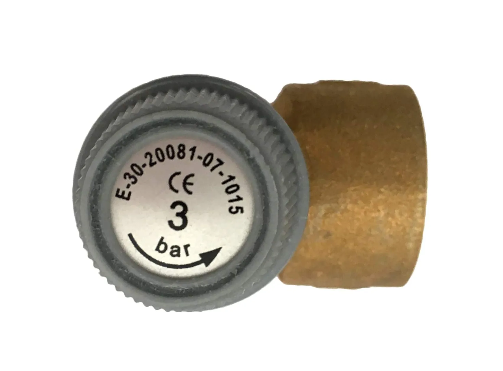 Valvola di sicurezza fresata ad innesto 3 bar FF caldaia Vaillant Turbomax Pro Plus 190732 – 0605 - immagine 2