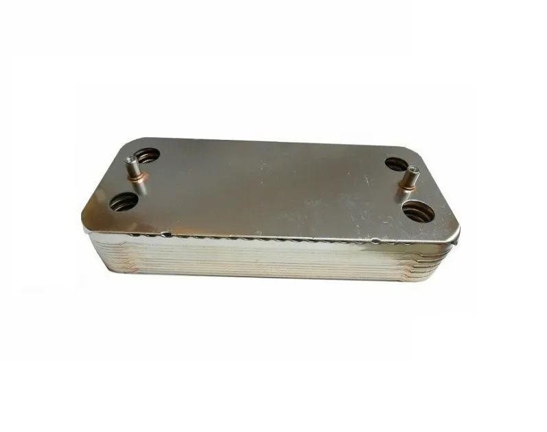 Scambiatore sanitario flusso incrociato 12 piastre interasse 155mm Caldaia Arca Aeterna, Dea Clip, Pixel, Pocket SCA0900P