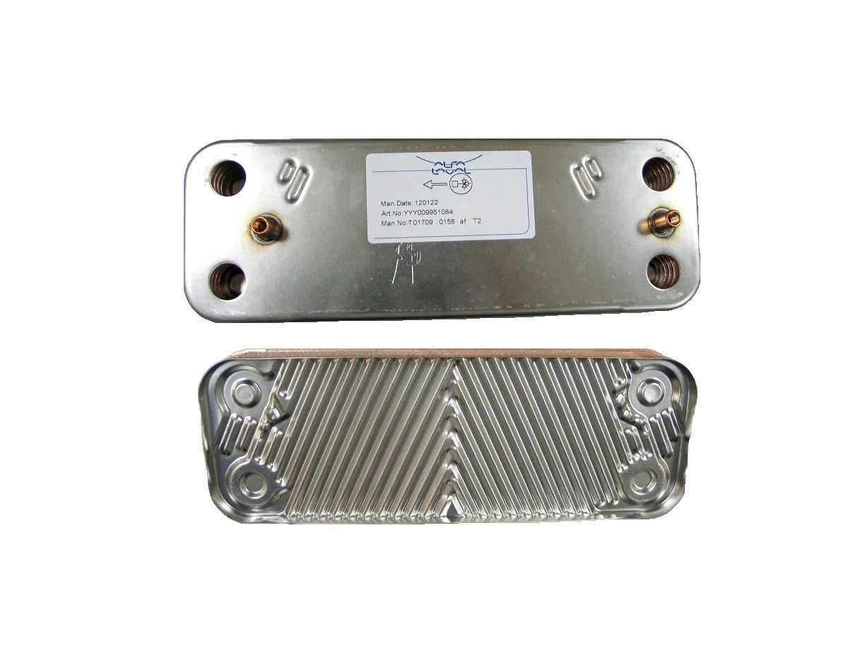 Scambiatore CB16 a 12 piastre Alfa Laval caldaia Baxi Eco 3, Eco Compact, Luna Fourtech, Luna Compact Westen 5686670