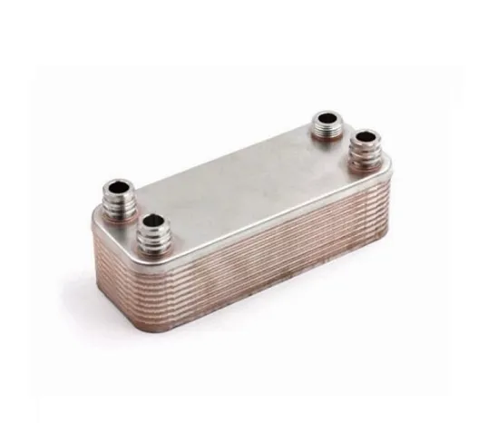 Scambiatore 20 piastre innesto corto B30 caldaia Vaillant Turbo Block Pro Plus, Vmw IT 065153