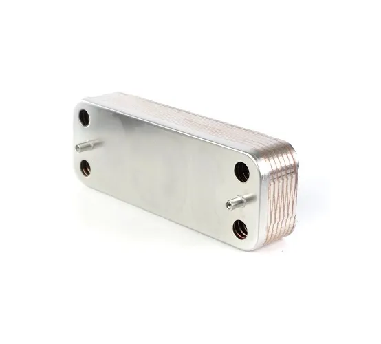 Scambiatore secondario 12 piastre interasse 166 mm caldaia Baxi Luna 3 Avant, Eco3, Luna 3 Comfort 711612800
