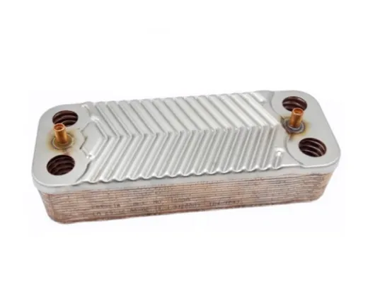 Scambiatore 16 piastre int. 14,8 cm caldaia Ferroli Divatop DIVAtech FERdigit Joannes Clinzia Epoca Lamborghini Ninfa 39820910 – 39820430 – 39835630 Savio Biasi 28 KW BI1001102