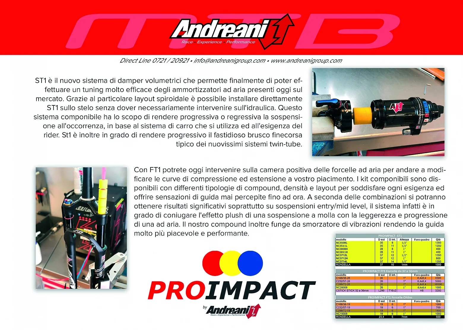 PROIMPACT FORK KIT – UNIVERSALE - immagine 5