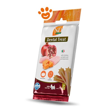 Farmina Dog Snack Dental Treat N&D Pumpkin Pollo Mini