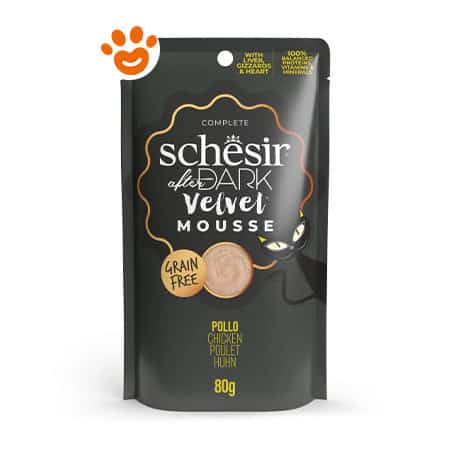 Schesir Cat After Dark Velvet Mousse con Pollo