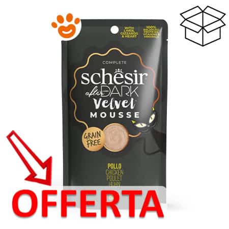 Schesir Cat After Dark Velvet Mousse con Pollo - immagine 2