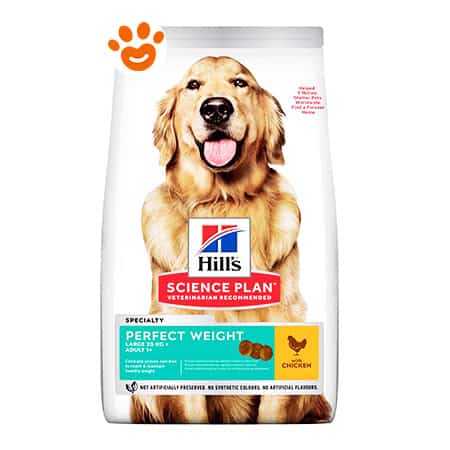 Hill’s Dog Science Plan Perfect Weight Large Pollo