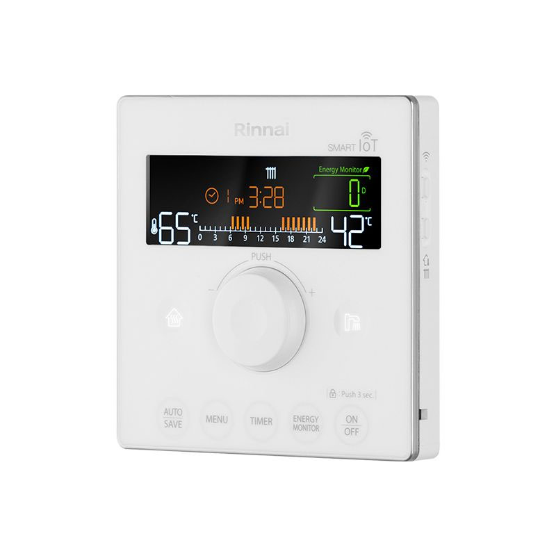 RINNAI – Caldaia a Condensazione ZEN 34 kW Metano Wi-Fi con Kit Fumi - immagine 5