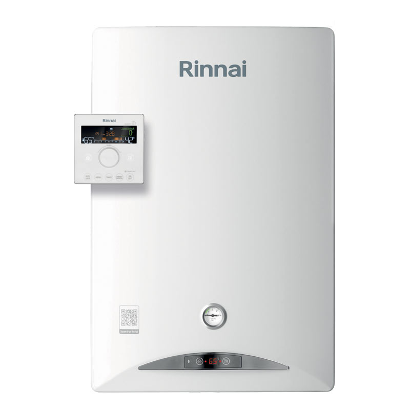RINNAI – Caldaia a Condensazione ZEN 34 kW Metano Wi-Fi con Kit Fumi