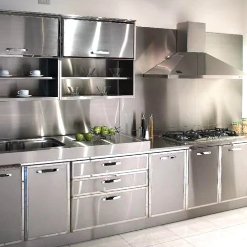 Lamiera in acciaio inox Aisi 304/304L satinata scotch brite 1,2x625x625mm con pvc - immagine 2