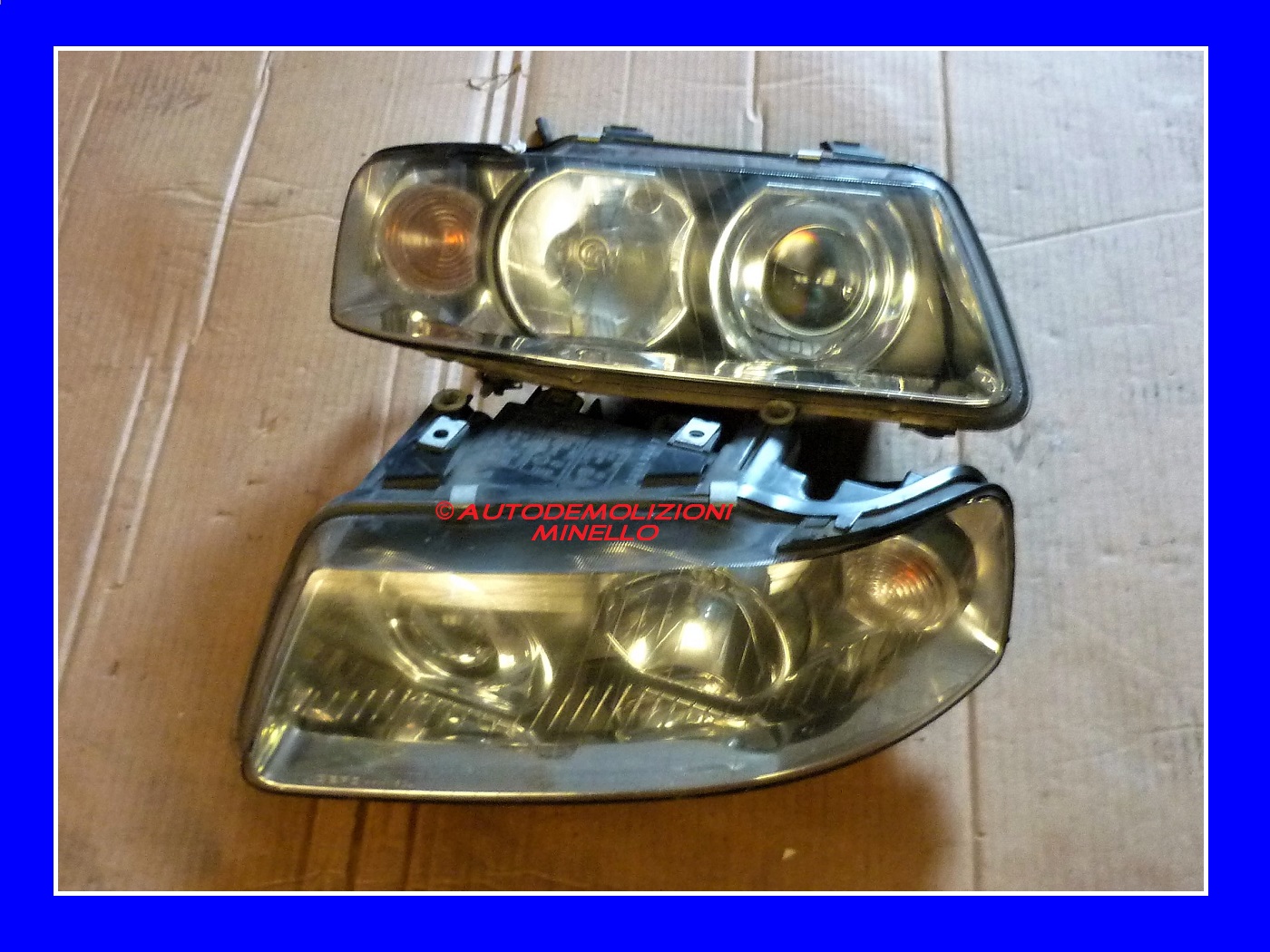 Fari anteriori lenticolari per AUDI A3 8L 96-03