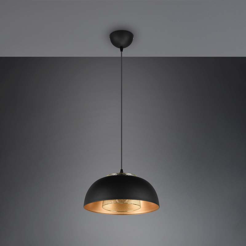 Lampada a sospensione Led PUNCH regolabile E27 diametro 18/35 cm – Trio Lighting - immagine 2