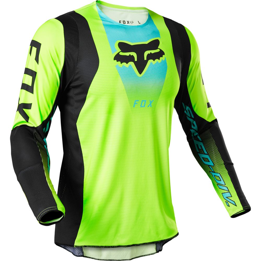 Maglia FOX 360 DIER YELLOW FLUO